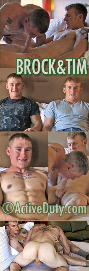 Brock and Tim Brock and Tim